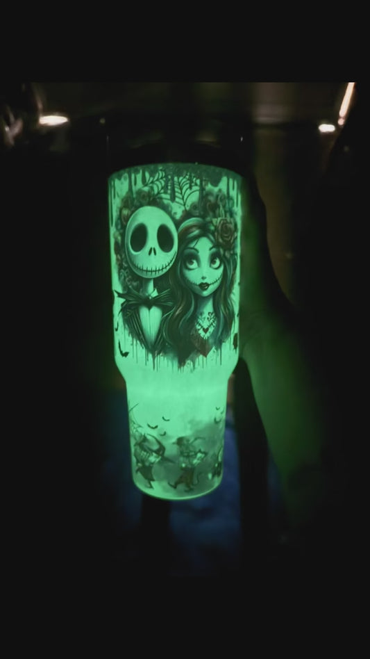 40 oz Glow-in-the-Dark Tumbler